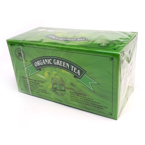 Organic Green Tea Bags 25 x 2 g - Zelený čaj porciovaný