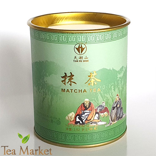 MATCHA TEA Tian Hu Shan - Mletý práškový zelený čaj Matcha 80g