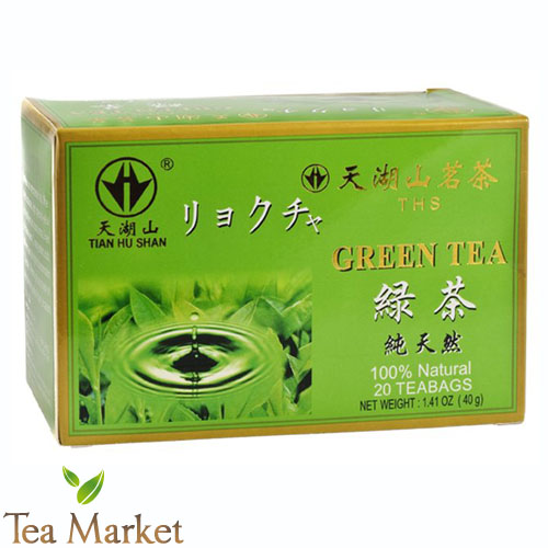 Tian Hu Shan Green Tea 20x2g - Zelený čaj Tian Hu Shan, porciovaný