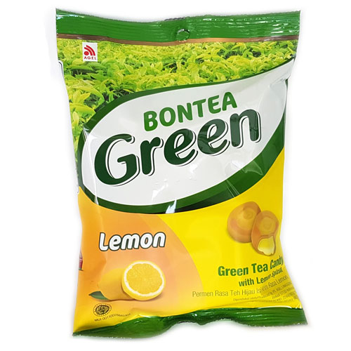 BONTEA GREEN TEA CANDY, Cukríky so zeleným čajom a citrónom