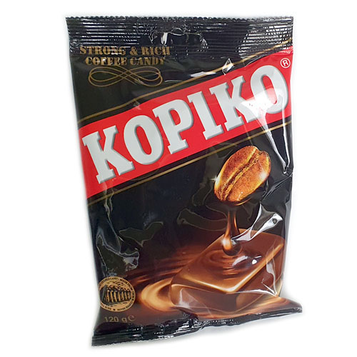 KOPIKO COFFEE CANDY, Kávové cukríky