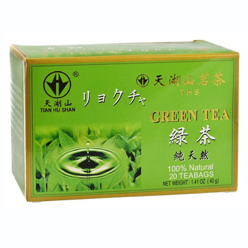 Tian Hu Shan Green Tea 20x2g - Zelený čaj Tian Hu Shan, porciovaný