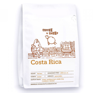 COSTA RICA COFFEE SHEEP 250g ~ čerstvo pražená zrnková káva