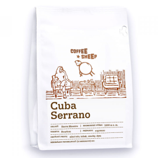 CUBA SERRANO SUPERIOR COFFEE SHEEP 250g ~ čerstvo pražená zrnková káva