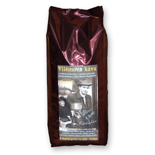 VILÉMOVA KÁVA 500 g ~ čerstvo pražená zrnková káva